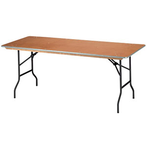 Rectangular Table for Hire from Well Dressed Tables