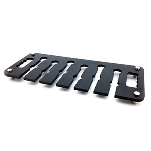 Wine Glass Holders - Solid Core Black